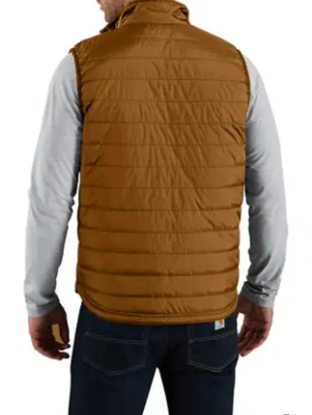 Like New Carhartt Mens Carhartt Brown Gilliam Vest Size M